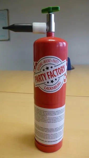 Party Factory - Ballon Gas Réservoir d’hélium