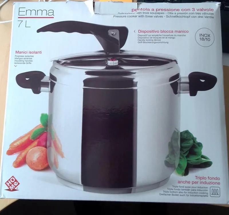 HO ME - EMMA 7 litres Cuiseur à pression