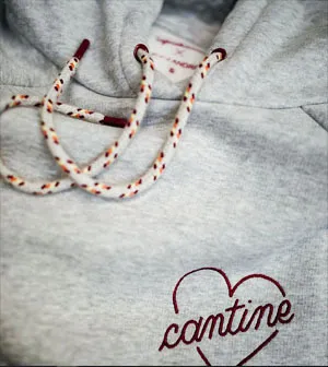 Tajine Banane - Sweat shirt Hoody Cantine gris