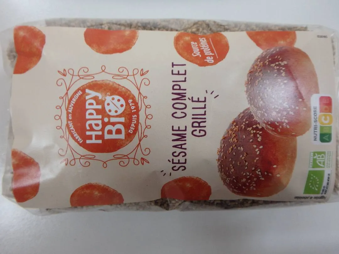 HAPPY BIO - Sésame complet grillé