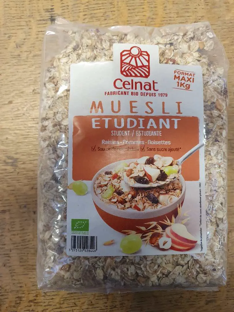 CELNAT - Muesli Etudiant