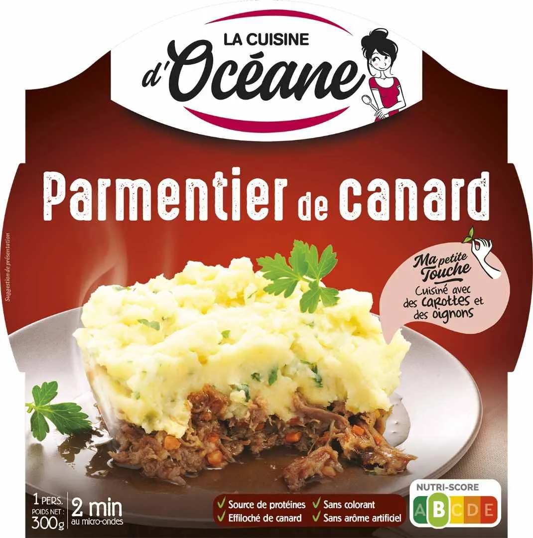 LA CUISINE D'OCEANE - PARMENTIER DE CANARD