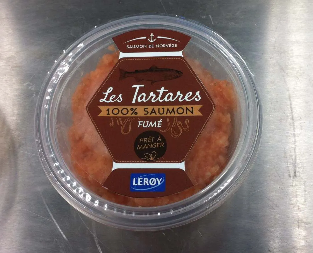 Leroy - tartare de saumon fumé