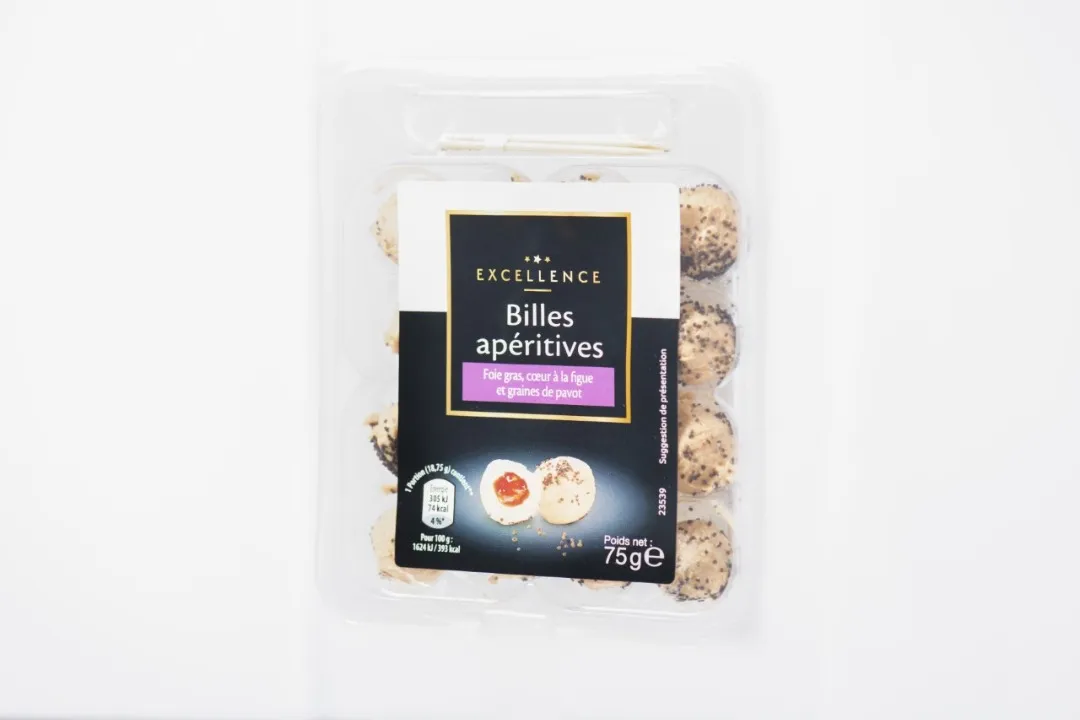 Excellence - Billes de foie gras fourrées 75g