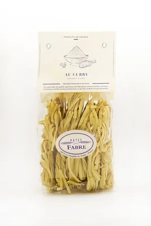 PATES FABRE - Tagliatelle au Curry, 250g