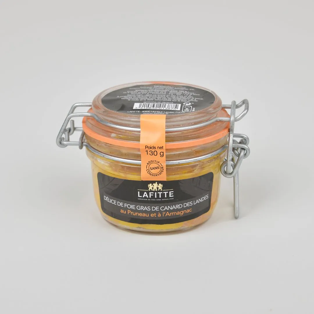 LAFITTE - Délice de Foie Gras de Canard des Landes au Pruneau et à l'Armagnac