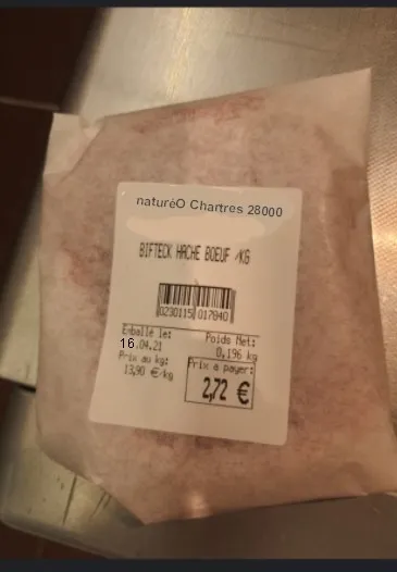 Marque inconnue - Steak haché à la demande