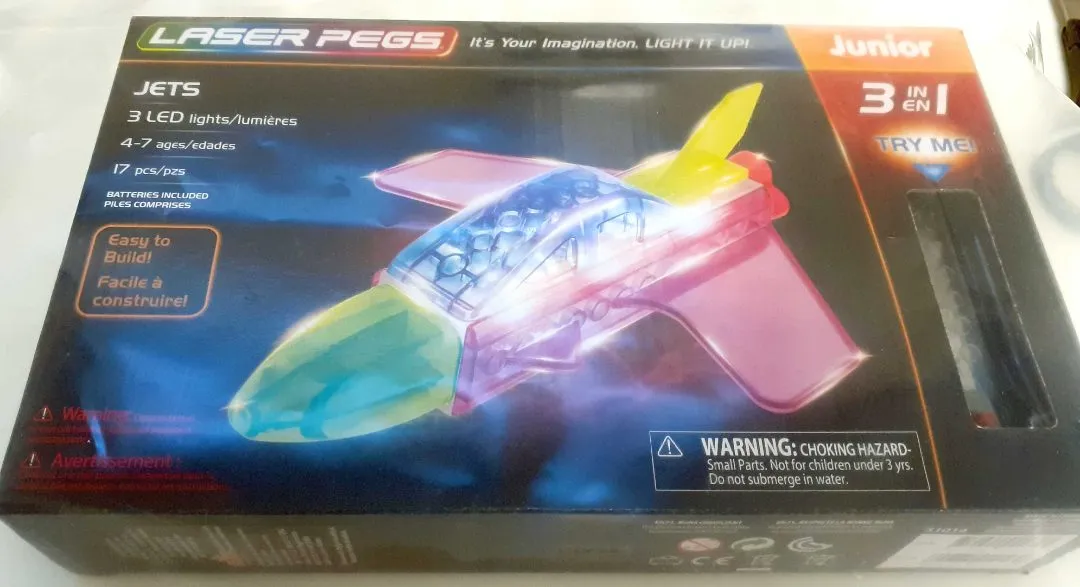 LASERPEGS - Jets 3 Leds