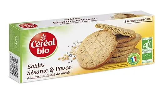 CEREAL BIO - SABLES SESAME & PAVOT