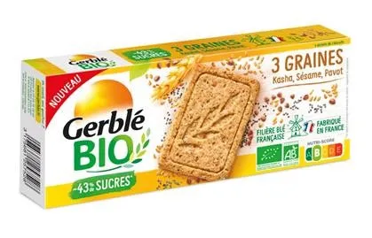 GERBLE BIO - BISCUITS 3 GRAINES BIO