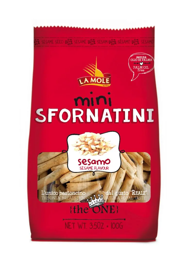LA MOLE - MINI SFORNATINI SESAME 100GR