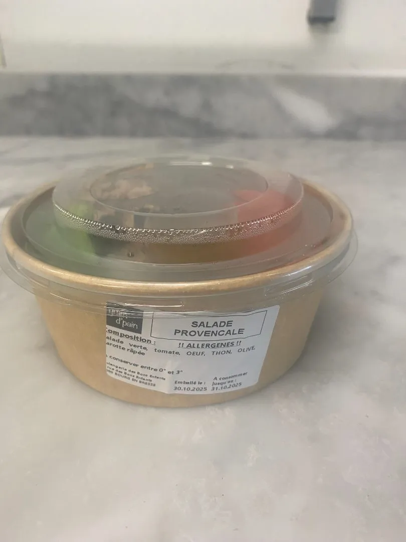 fabrication artisanale - Salade au thon