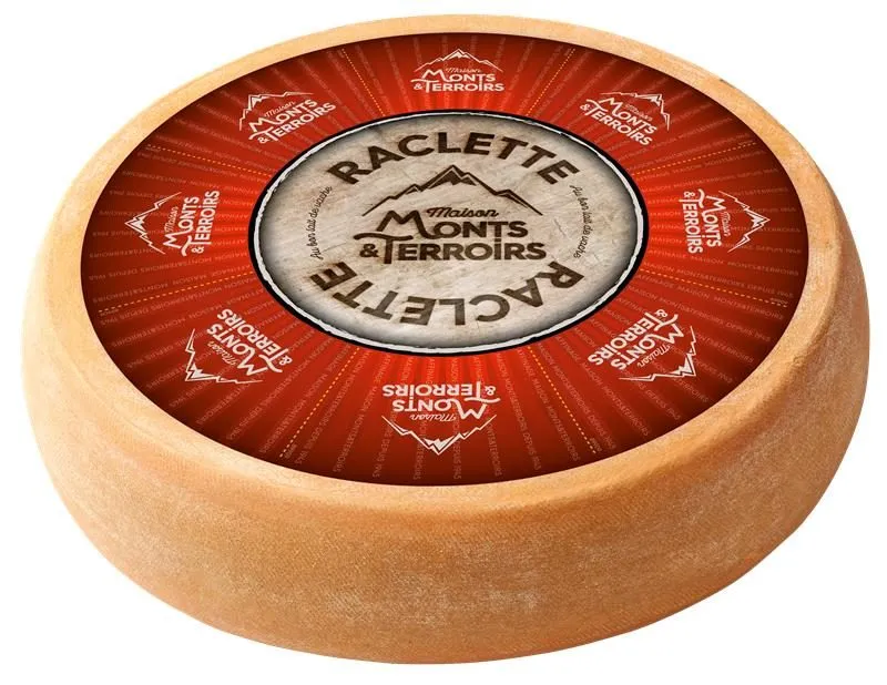 Maison MONTS et TERROIRS - Meule de raclette entière 48% MM&T Sélection