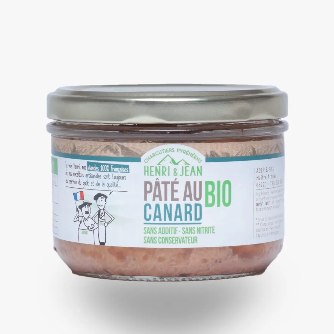Henri et Jean - Pâté canard BIO