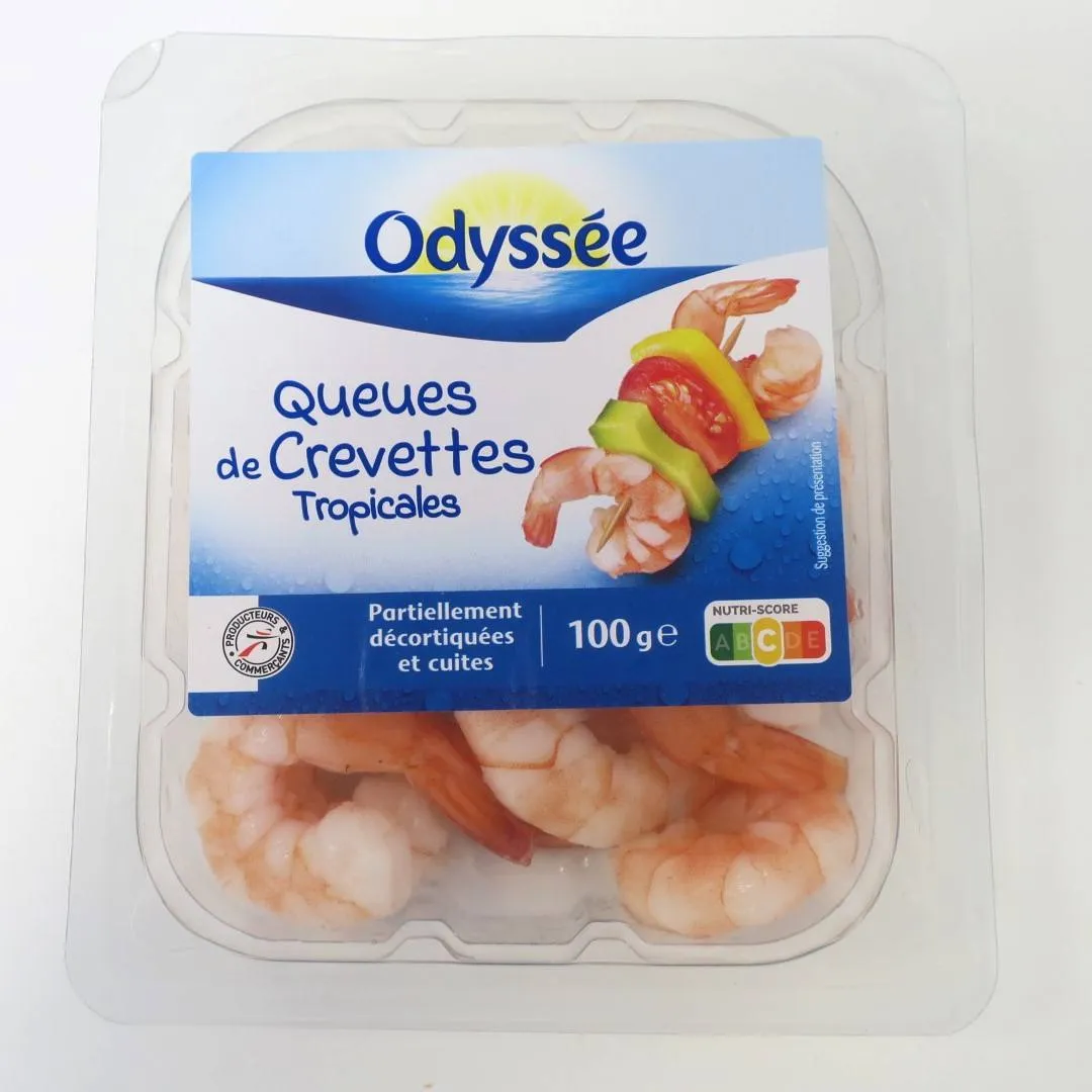 Odyssée - Queues de crevettes tropicales