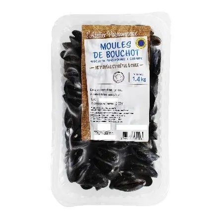 L'ATELIER POISSONNERIE - MOULE DE BOUCHOT STG 1.4KG