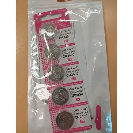 DGTLS - Lithium cell Piles à boutons