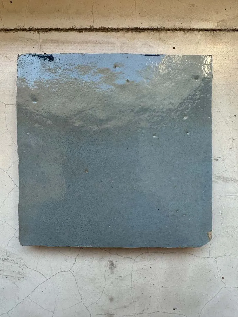 Zellige artisanal - CARREAU DE ZELLIGE ARTISANAL 10X10 COULEUR VERT D'EAU