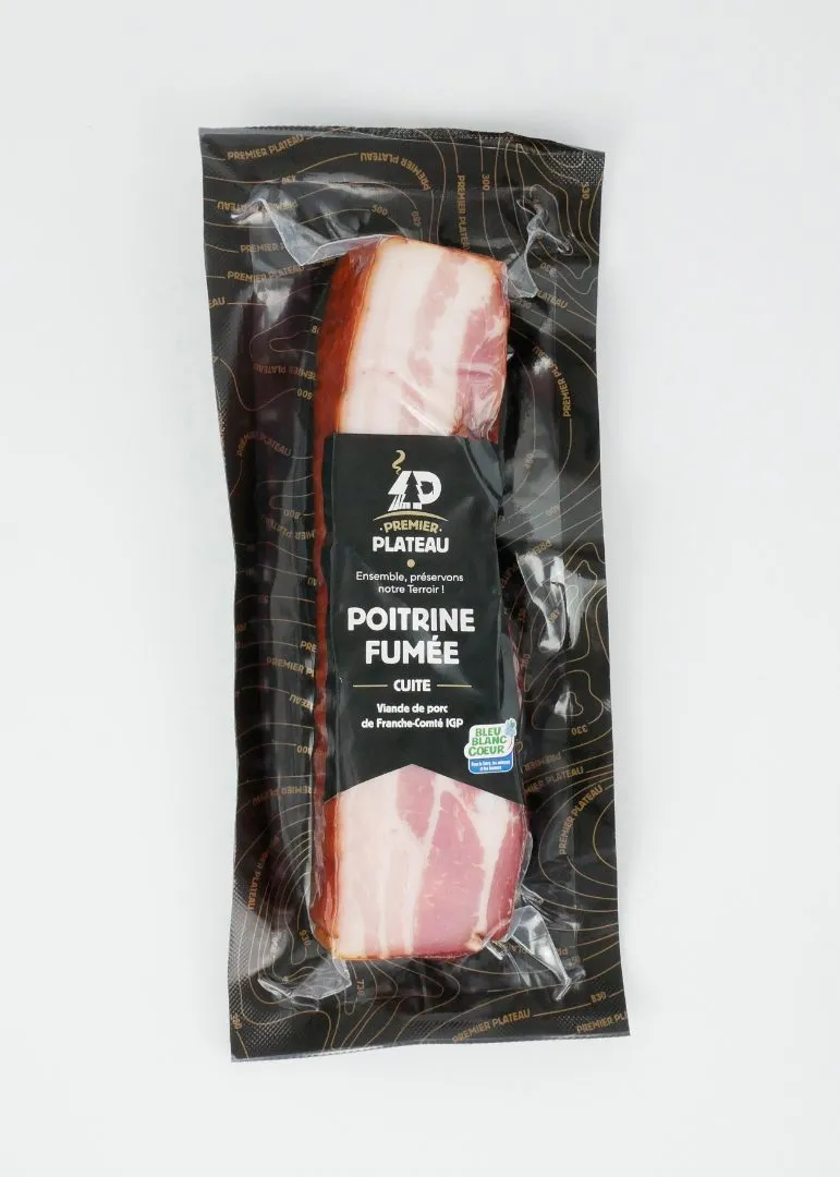 Premier Plateau - POITRINE CUITE FUMÉE BBC 250G*1 LS