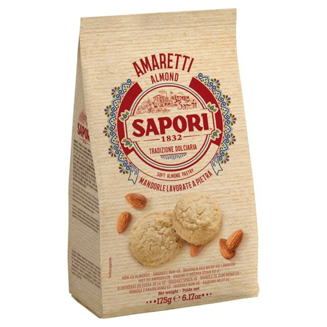 SAPORI - Amaretti morbidi almond 175g