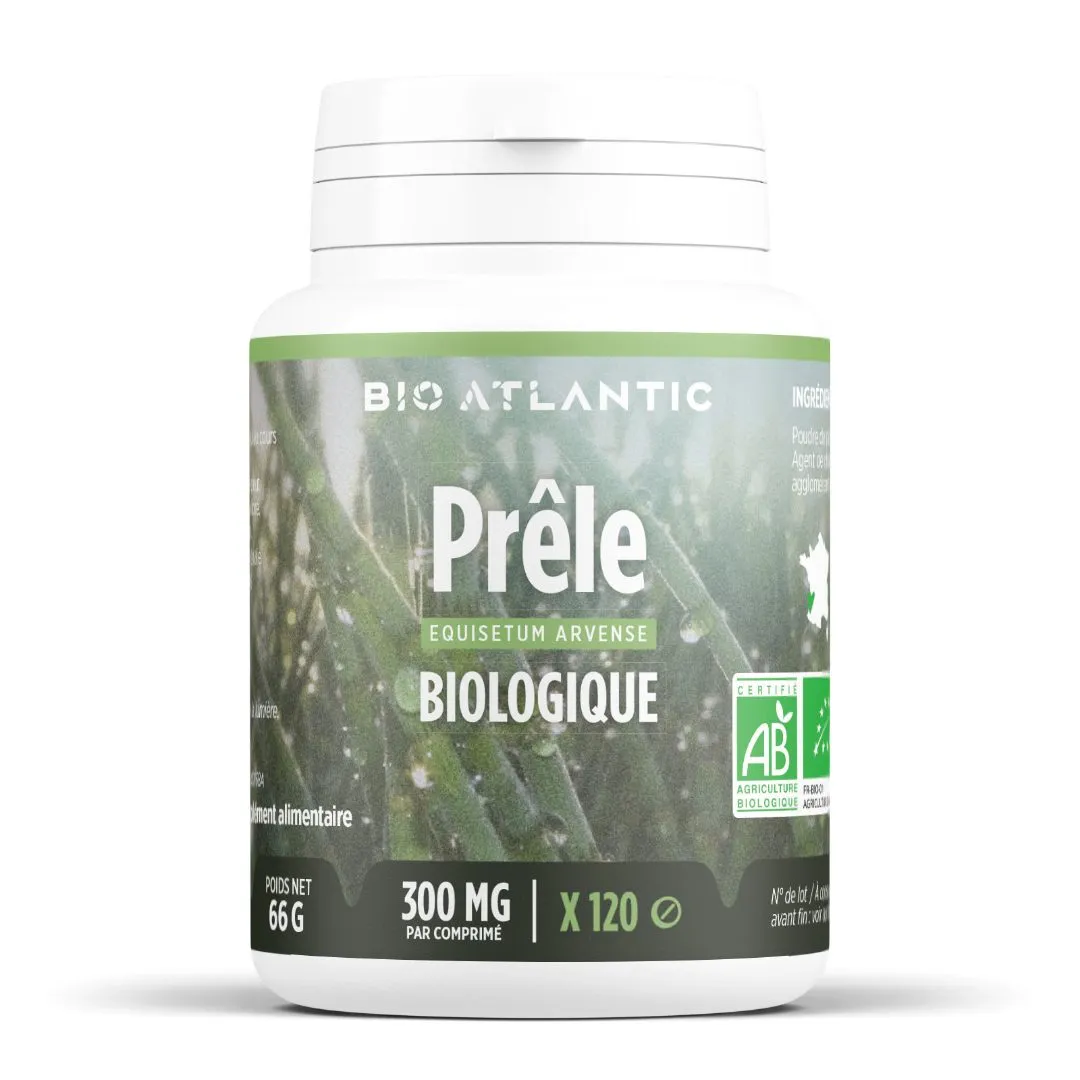 Bio Atlantic - Comprimés de Prêle biologique 300mg