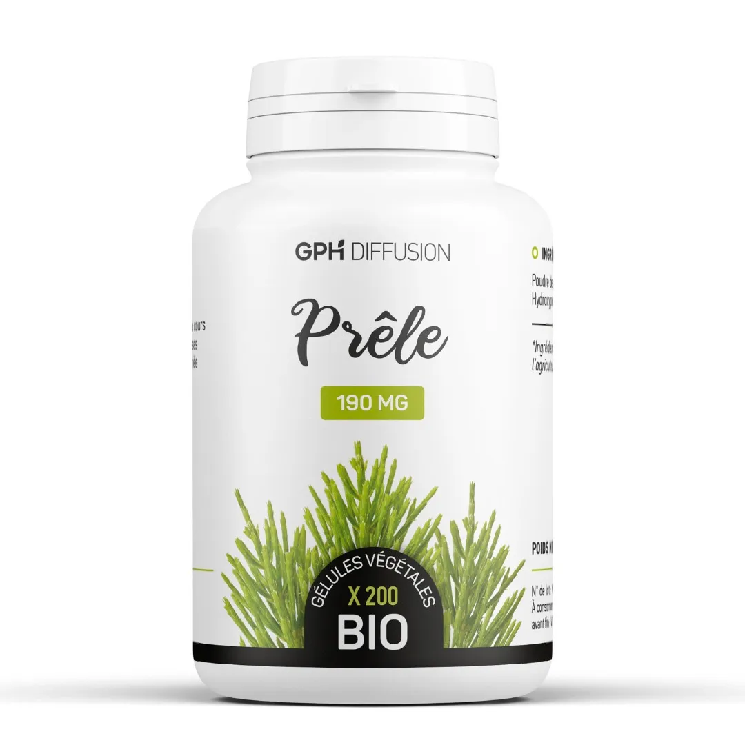 GPH Diffusion - Gélules de Prêle biologique 190mg