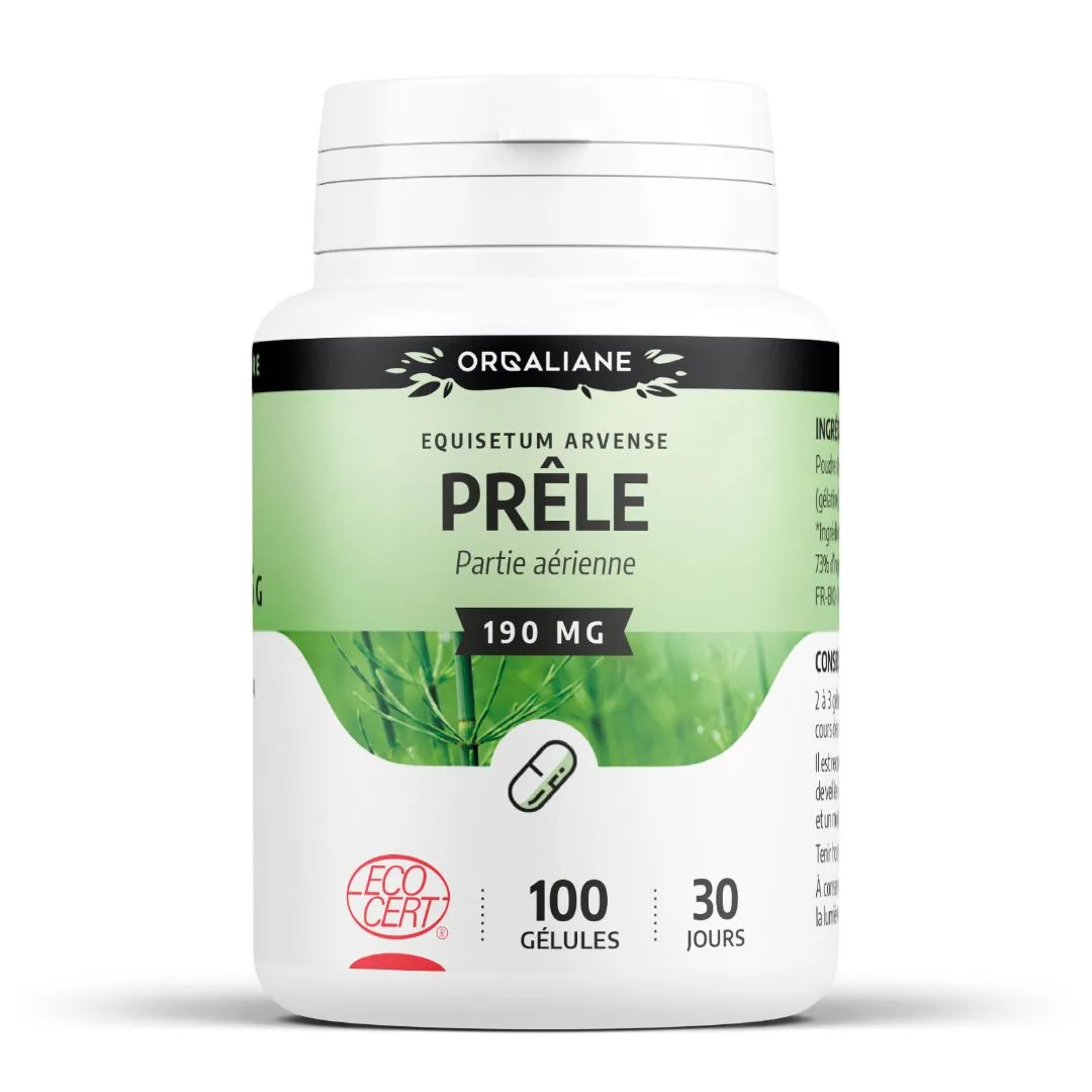 Orgaliane - Gélules de Prêle Ecocert 190mg