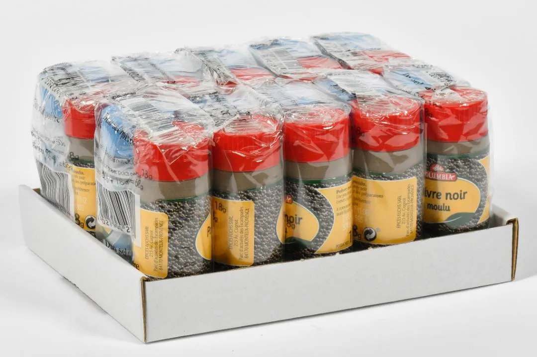 Columbia et FUCHS - Duo et poivrières