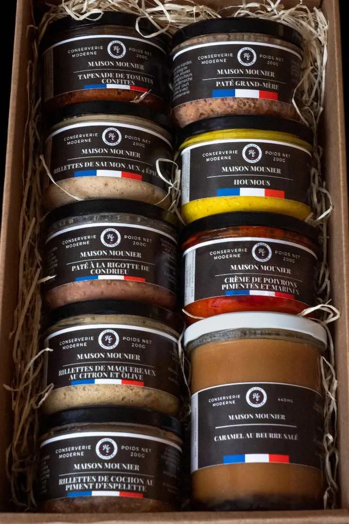 MAISON MOUNIER - Préparations alimentaires en bocaux verre avec capsule métallique