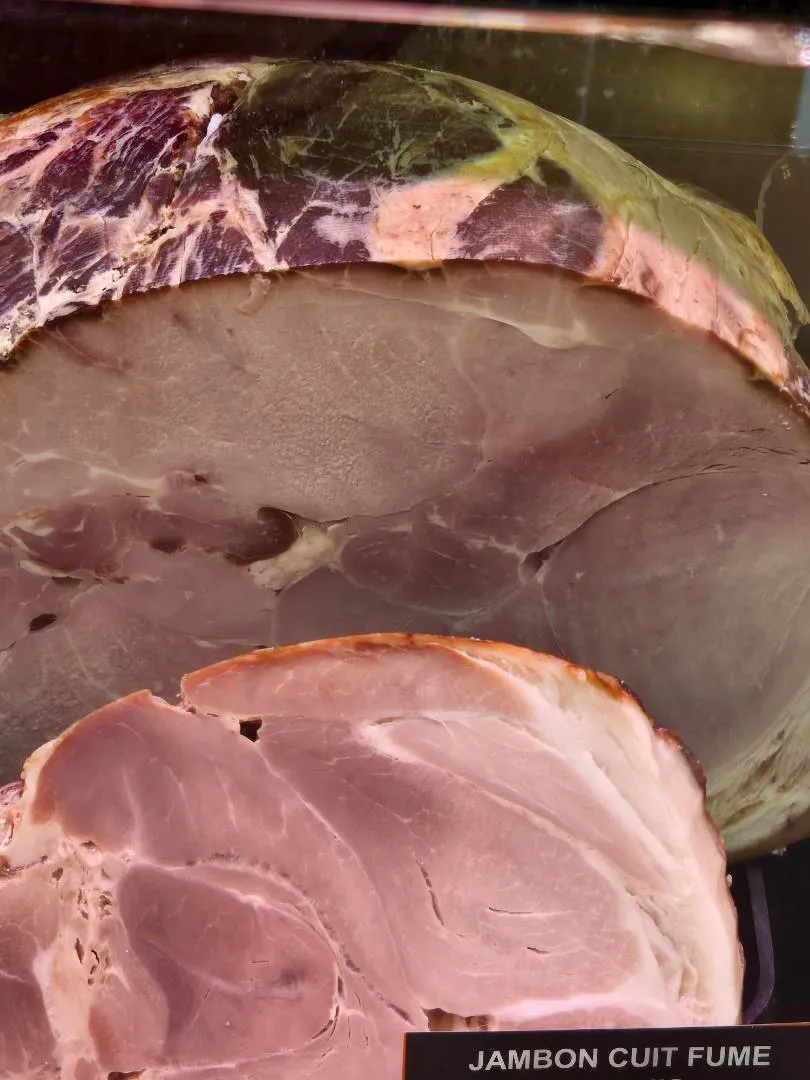 Chapuis Salaison de Morteau - Jambon cuit Fumé Haut Doubs 1/2 crosse