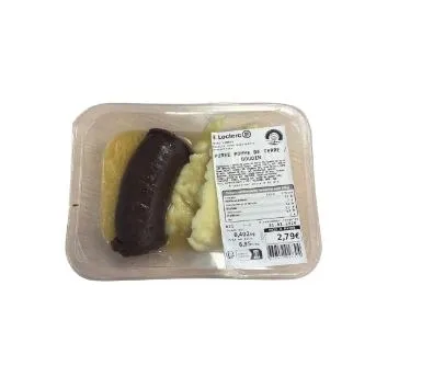 Leclerc vannes - elaboré par nos traiteurs - Purée pomme de terre / boudin