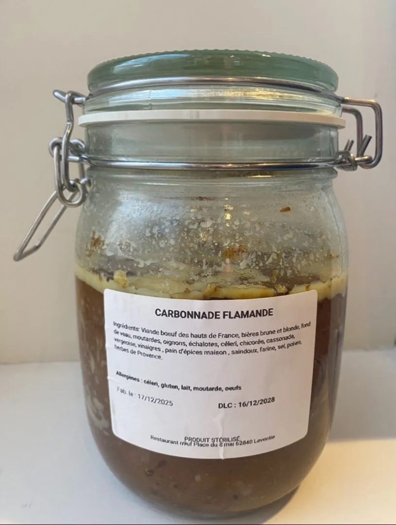 Carbonnade flamande - Conserve de carbonnade flamande