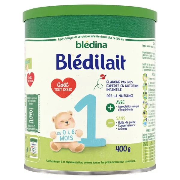 Bledina - Bledilait 1er âge 0-6 mois 400g