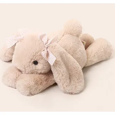 Marque inconnue - Peluche lapin lop jimny mignon de 35 cm - plush toy jouet souple