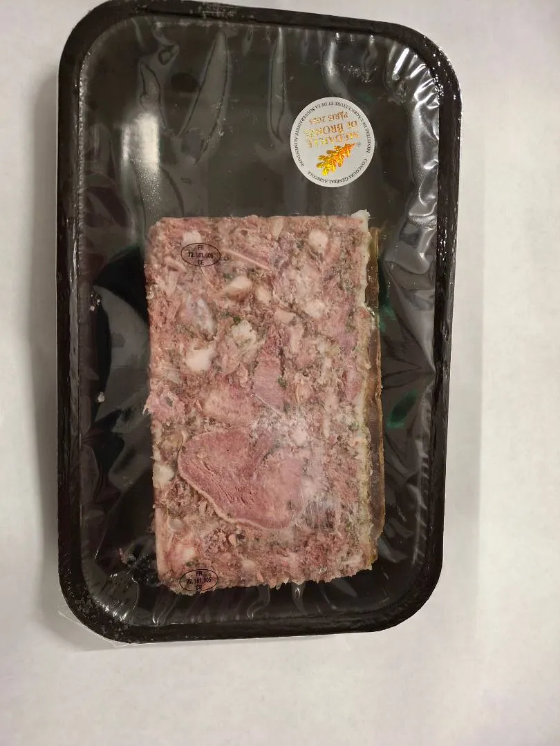 Charcuterie cosme - Pate de tete persille s/at