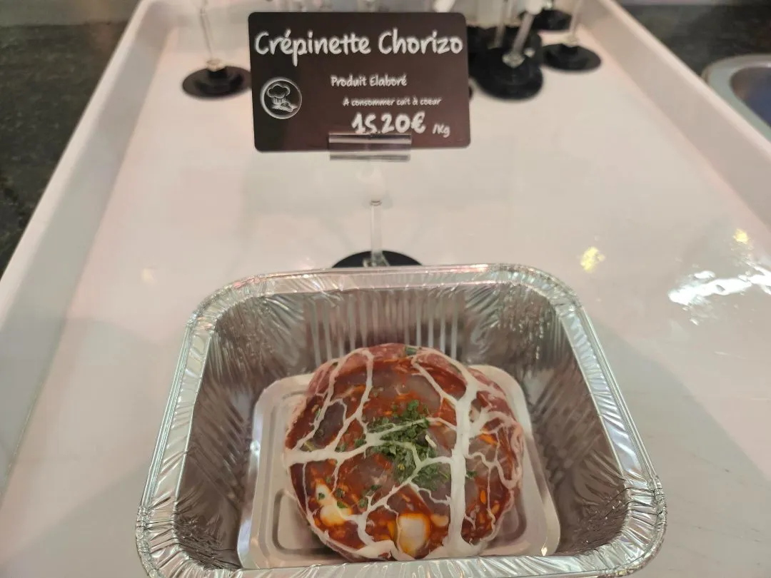 Sans - Crépinette de porc au chorizo