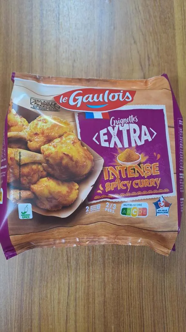 Le gaulois - Grignottes extra intense spicy curry