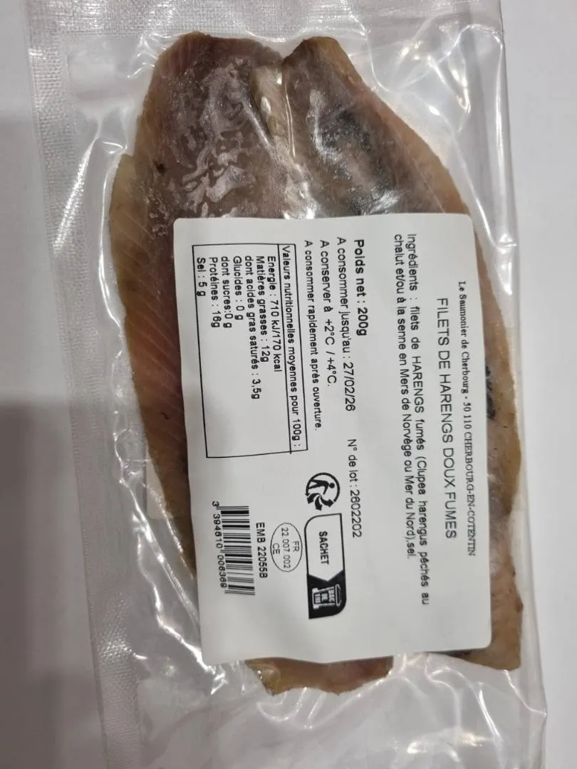 Le saumonier de cherbourg - Harengs fumés