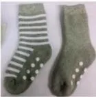 Tex basic - Chaussettes bébé antidérapantes - lot de 2 paires