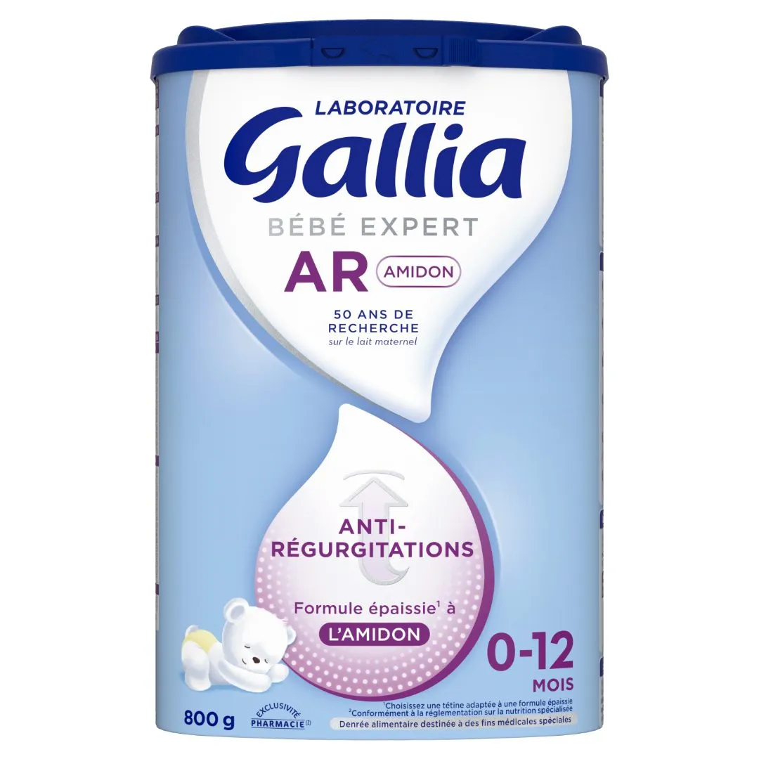 Laboratoire gallia - Gallia bebe expert ar amidon 0-12mois 800g