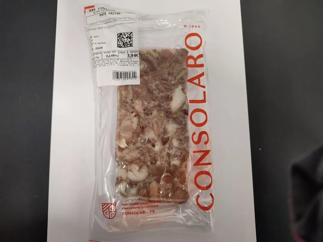 Consolaro - Pâté friton