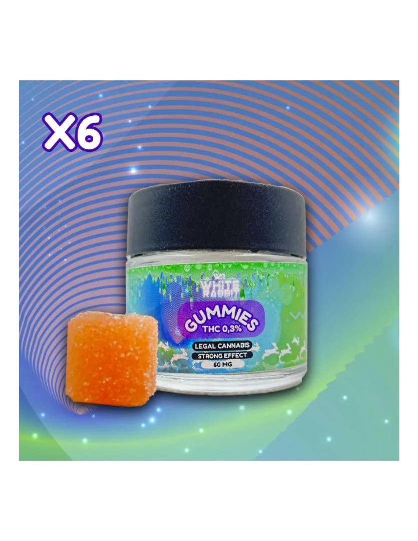 White rabit - Gummies thc 0,3% - 104220131475