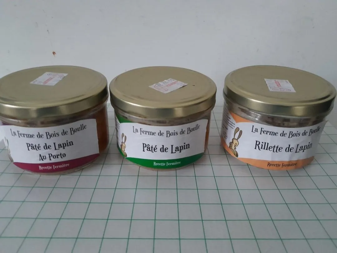 Ferme du bois de boulle - Conserves de lapin
