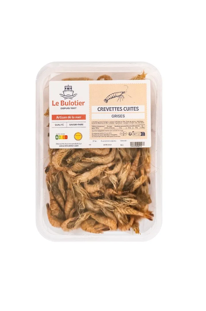 Le bulotier - Crevette grise barquette (1kg, moyenne)