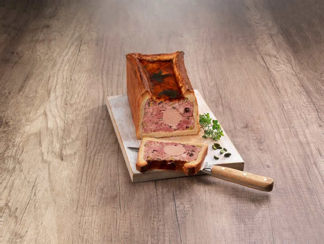 Drome salaison - Pate croute vendu a la tranche au rayon traiteur charcuterie