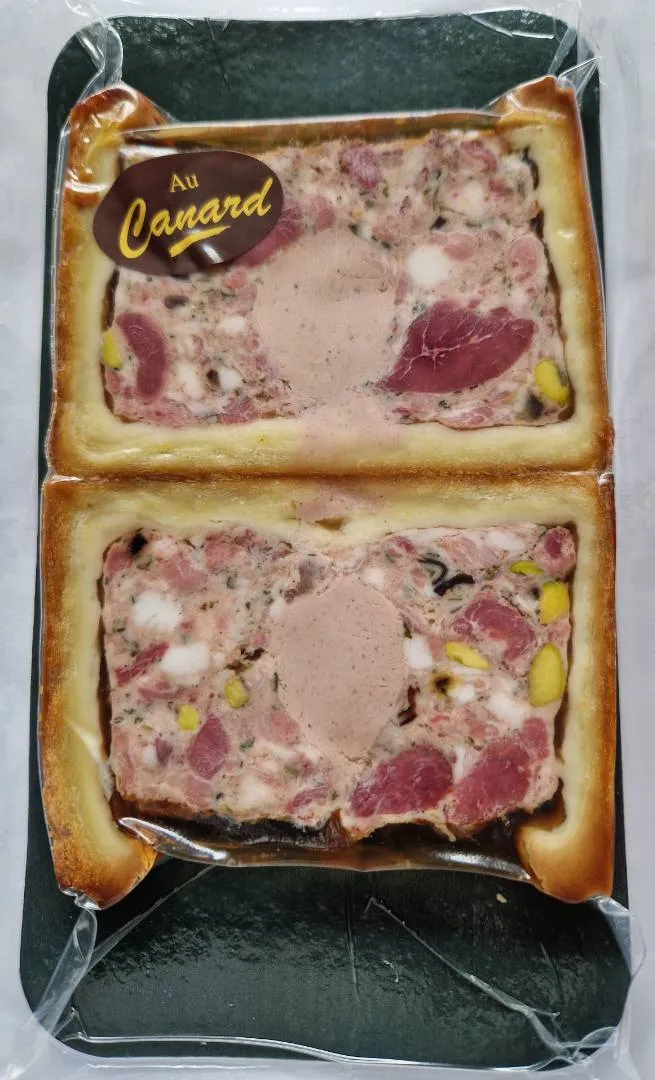 Drôme salaisons - Pate en croute tranche