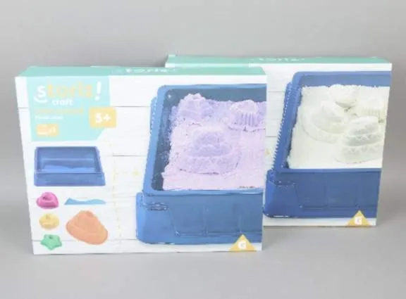 Storiz - 439941   sable magique 6pc +bac pla