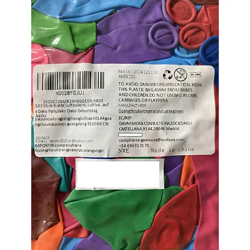 Bipl - Bunte luftballons, partydeko, deko geburtstag ballons