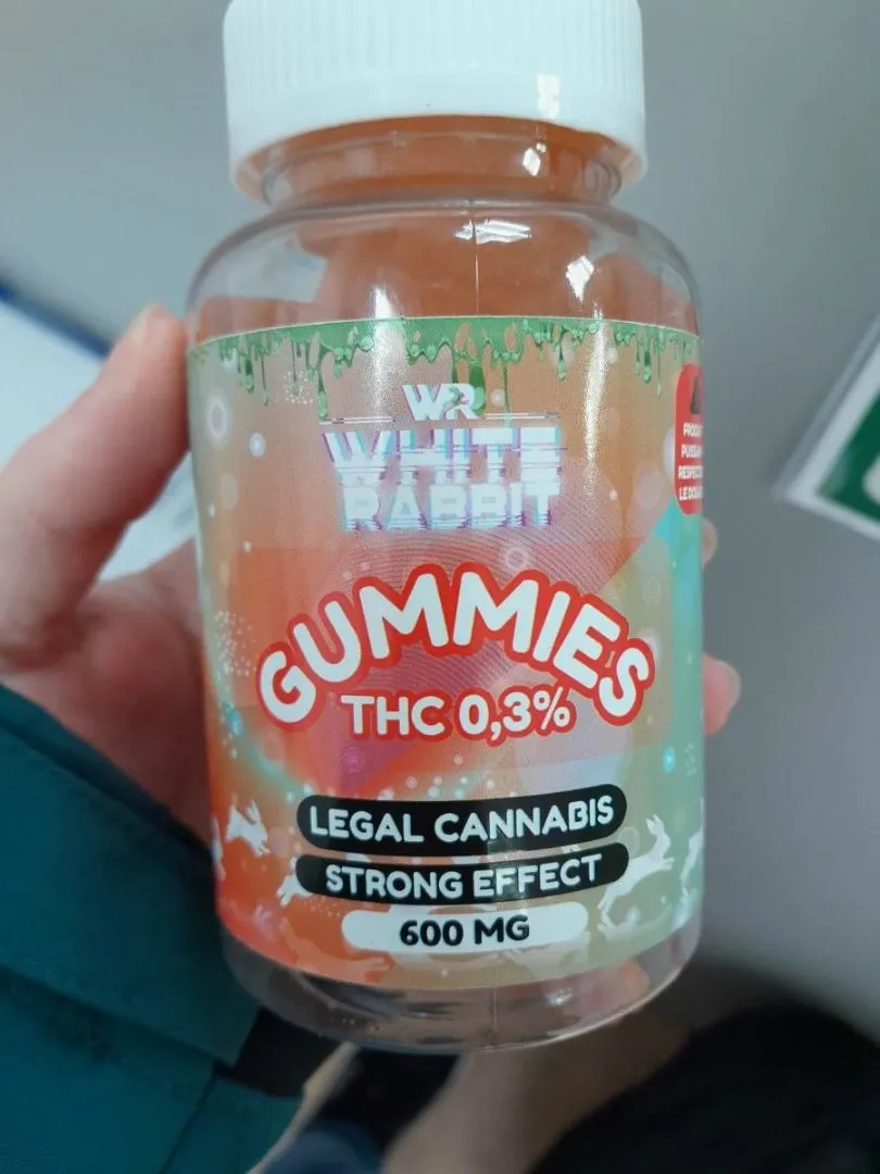 White rabbit - Gummies strong thc 0,3%