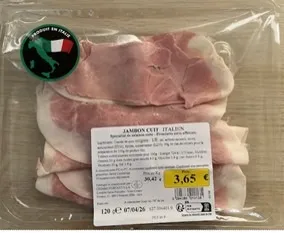 Produit rappelé
